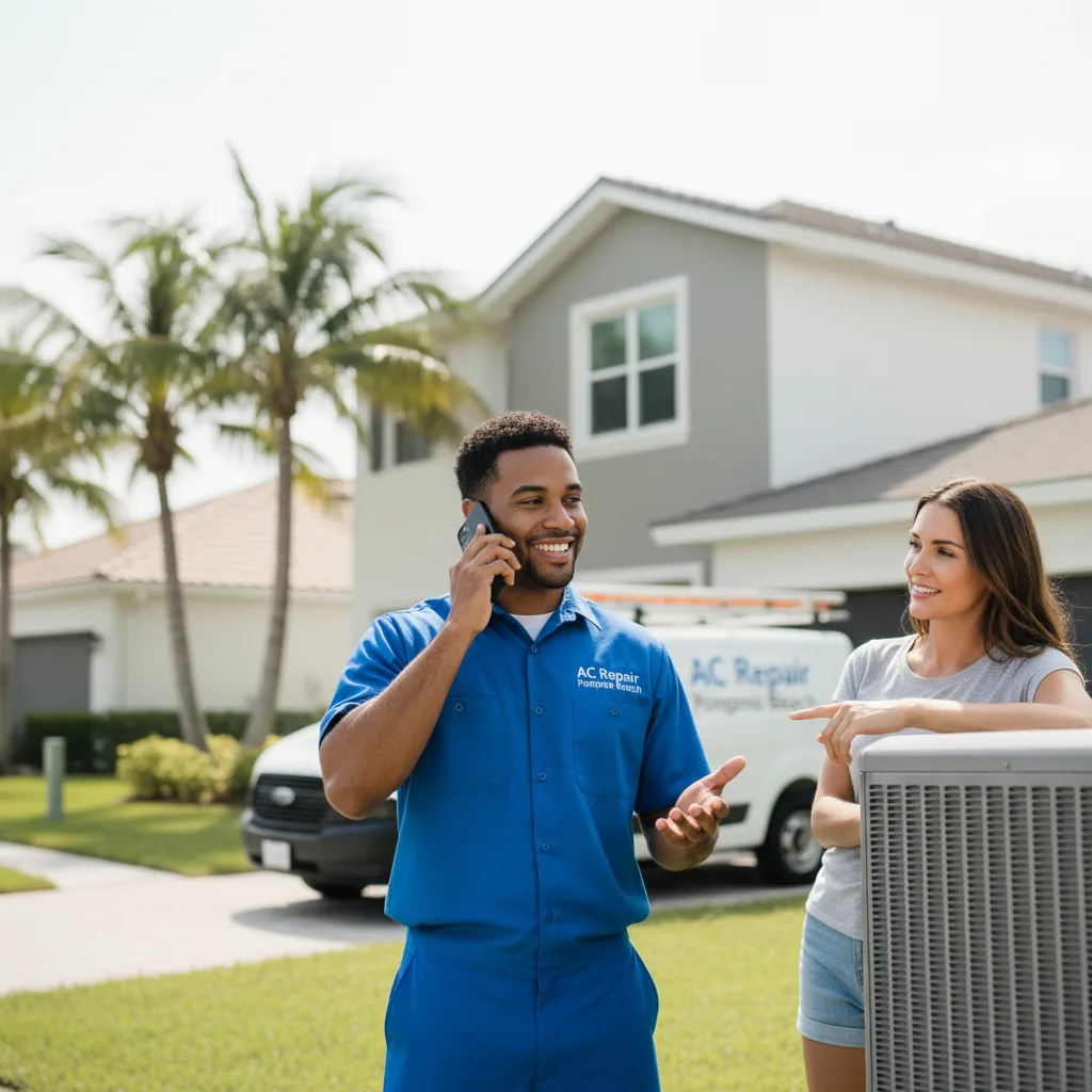 AC Repair Pompano Beach customer support in Sarah